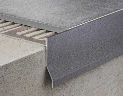 Aluminium Profiles - CPCV/ ancient grey colour-coated aluminium