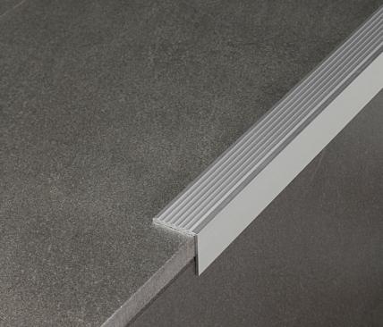 De fácil instalación Antideslizante 100cm 42x40mm dorado acerto 51071 Perfil angular de escalera de aluminio Robusto Perfil de borde de escalera perfil de peldaño de escalera 