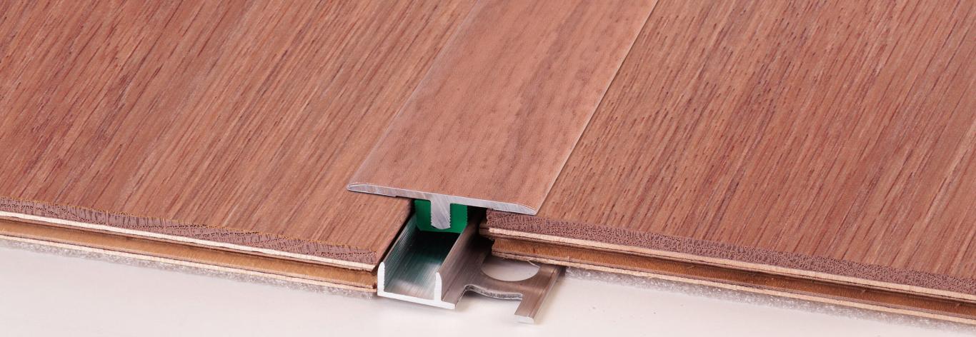 Profily pro dřevěné a laminátové podlahy
