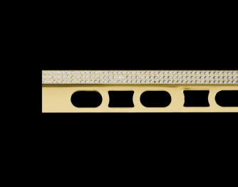24K gold-plated brass profiles with crystals from Swarovski® - Cerfix Prostyle C Design UKGC/10