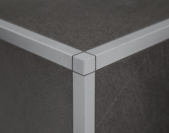 Angles sortants/rentrants et pièces terminales en aluminium - Cerfix Proangle Q
