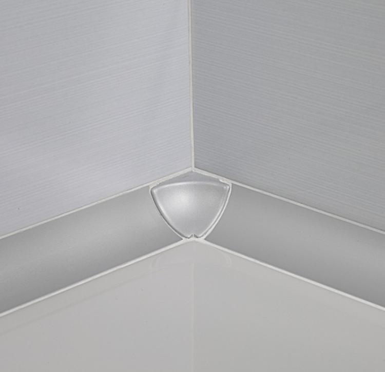 Ángulos internos en aluminio - Cerfix Proround M