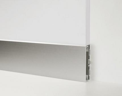 Modern Skirting Boards: AluBase® Flush Skirting - EZ Concept