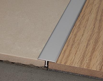 Aluminium Profiles - Projoint T - Profiles for floors of same height
