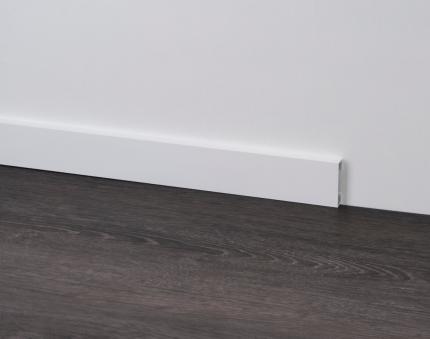 Aluminium Skirting Boards - Metal Line 89 white ST