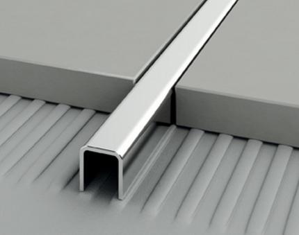 AISI 304 Stainless Steel Profiles - Projoint U - 80254